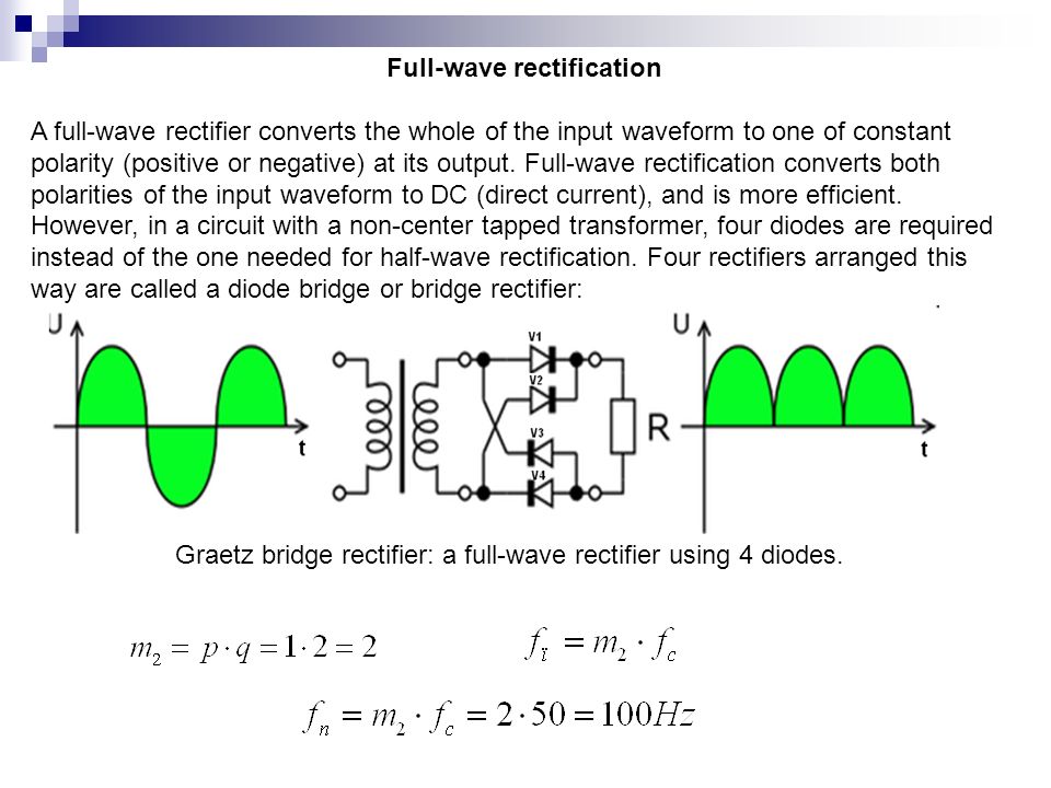 Bridge rectifier ppt sales